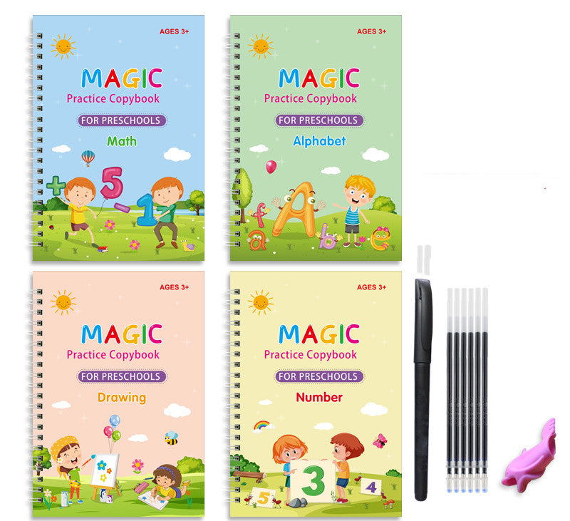 MagicWrite™ The Ultimate Children's Magic Copybook! – Cheerful Happiness