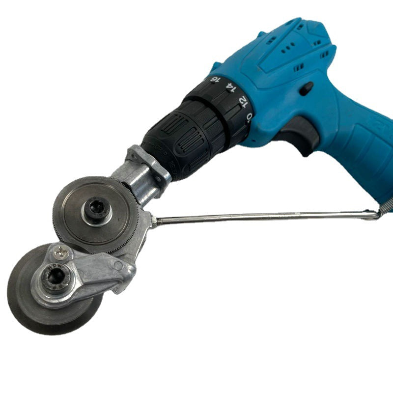 DrillCut™ - Sheet Metal Cutter Retrofit Shears