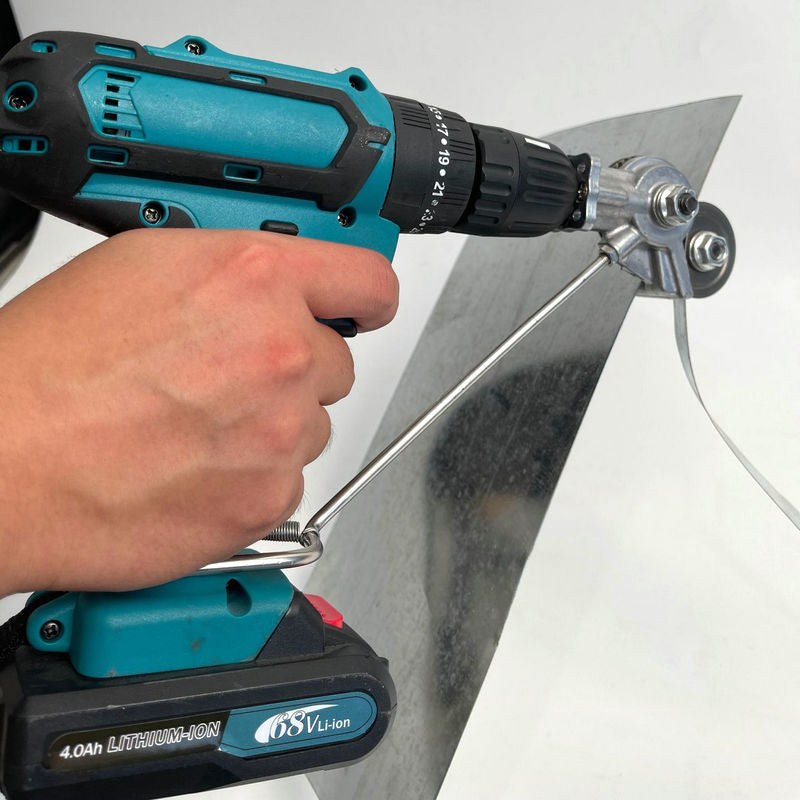 DrillCut™ - Sheet Metal Cutter Retrofit Shears