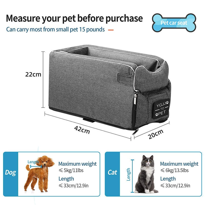 DoggieSeats™ - Portable Pet Bed