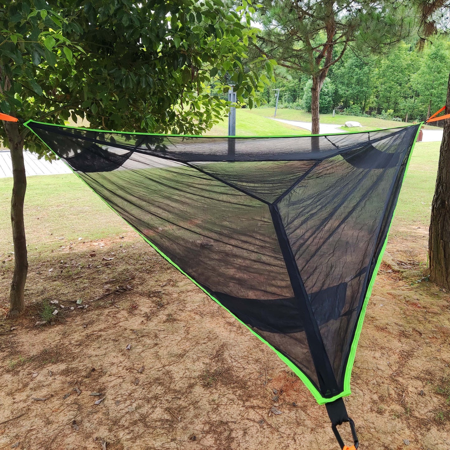 CampSuspend™ - Folding Portable Mesh Hammock