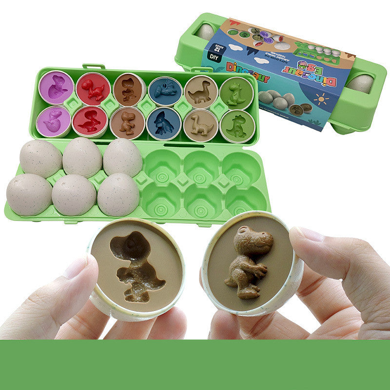 Montessori Matching Eggs - Learning Baby Toy